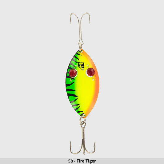 Dardevle Red Eye Wiggler SPOON  1 OZ