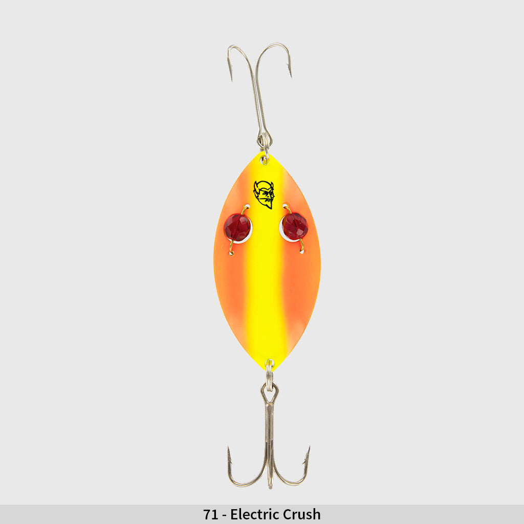 Dardevle Red Eye Wiggler SPOON  1 OZ