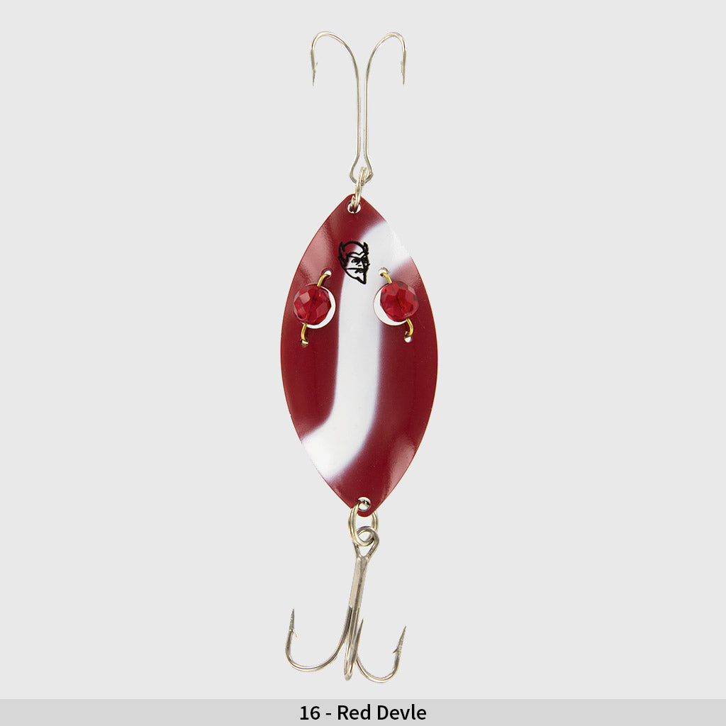 Dardevle Red Eye Wiggler SPOON  1 OZ
