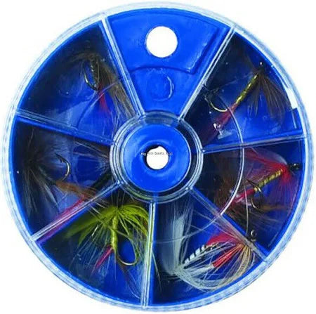 Lake & Stream Trout Fly Assortment 10-piece Dial Packs Luflyasst