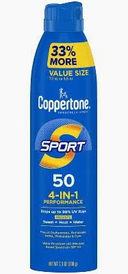 COPPERTONE SPORT sunscreen spray