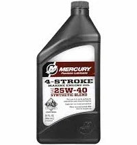Mercury 4 Stroke Marine Engine Oil Synthetic Blend