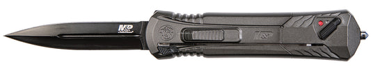 M & P Accessories 1092048 MPOTF10G OTF Folding Knife, Grey, Spear Tip