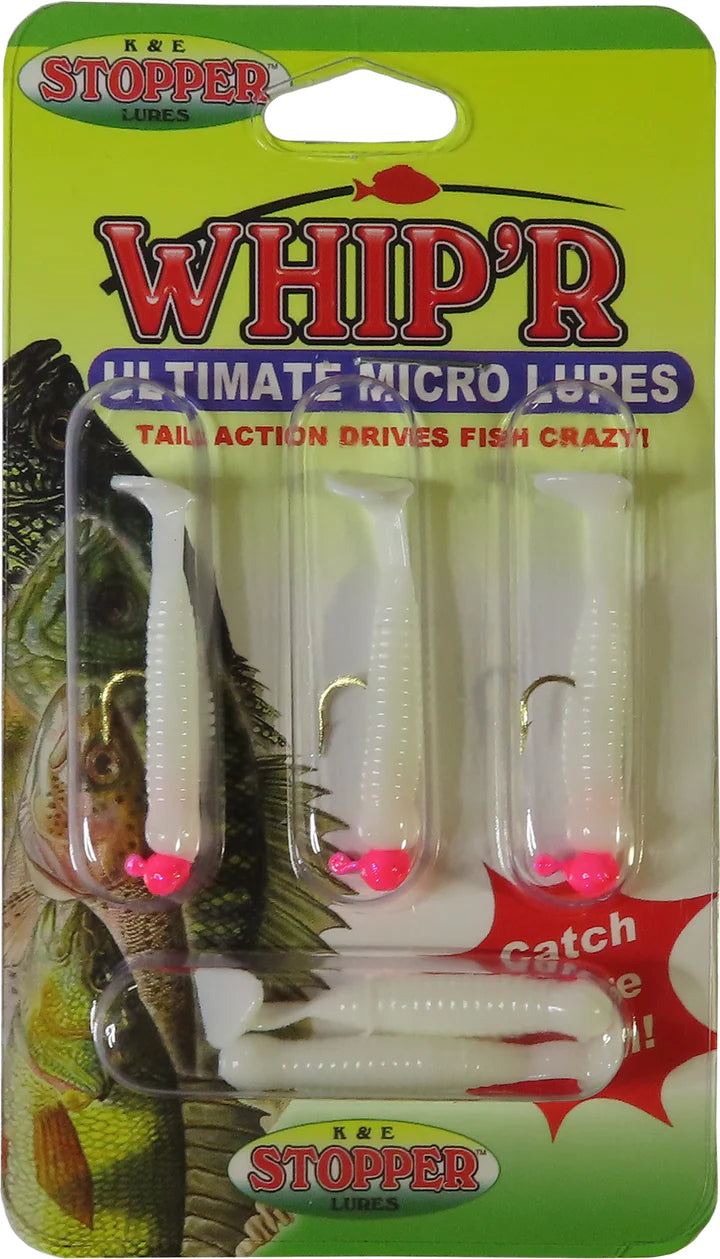 STOPPER PANFISH  WHIP'R SHAD  3 SHAD
