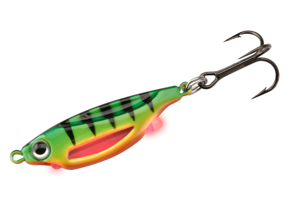 13 Fishing Flash Bang, jigging Rattle Spoon, 1-1/2", 3/8 oz,