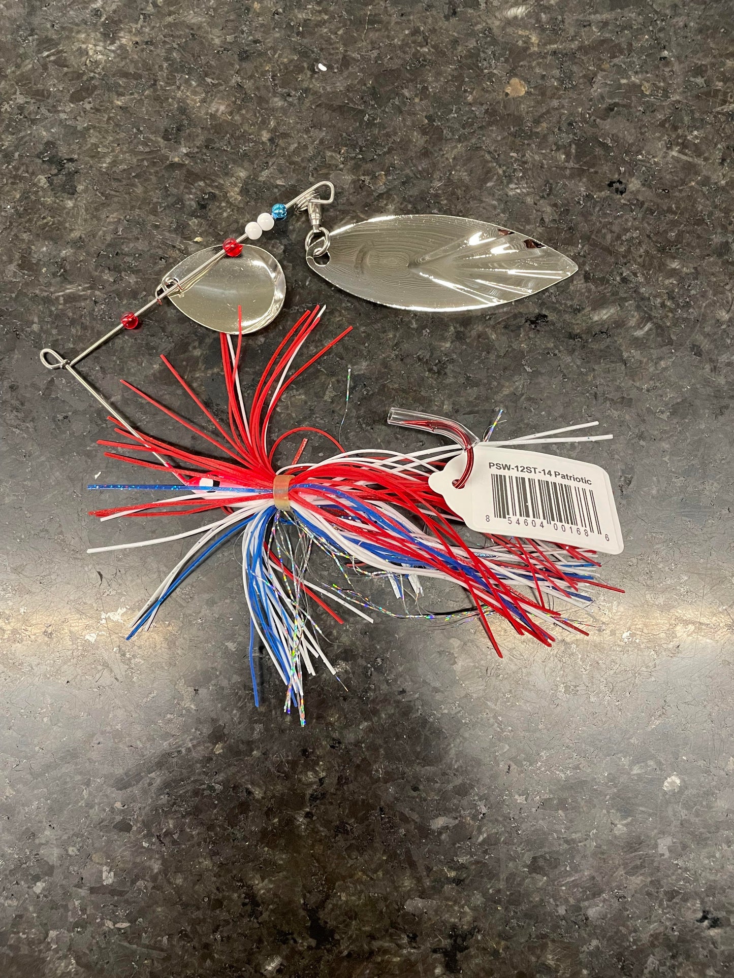 Leena Lures 1/2 oz. - Pro Series Nickel Spinner Baits