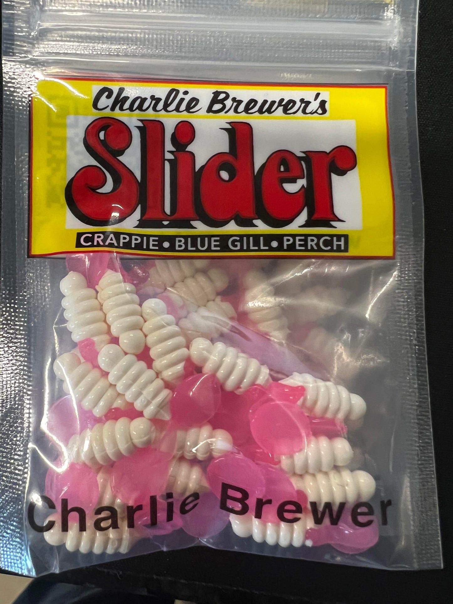 Charlie Brewer's Crappie Slider Grubs