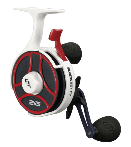 13 Fishing Black Betty FreeFall Ghost Inline Ice Fishing Reel
