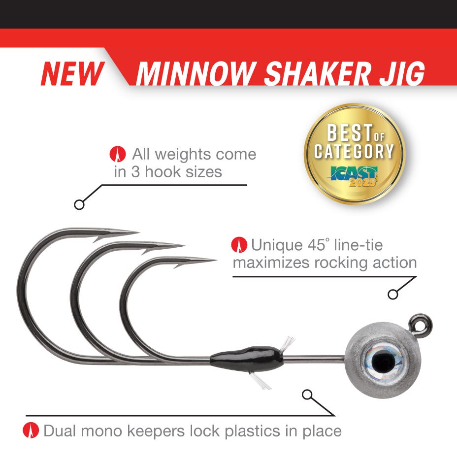 Minnow Shaker Ball Jig Head